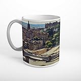 DesFoli Edinburgh Skyline Tasse Spruch Motiv Fototasse Kaffeebecher T1500