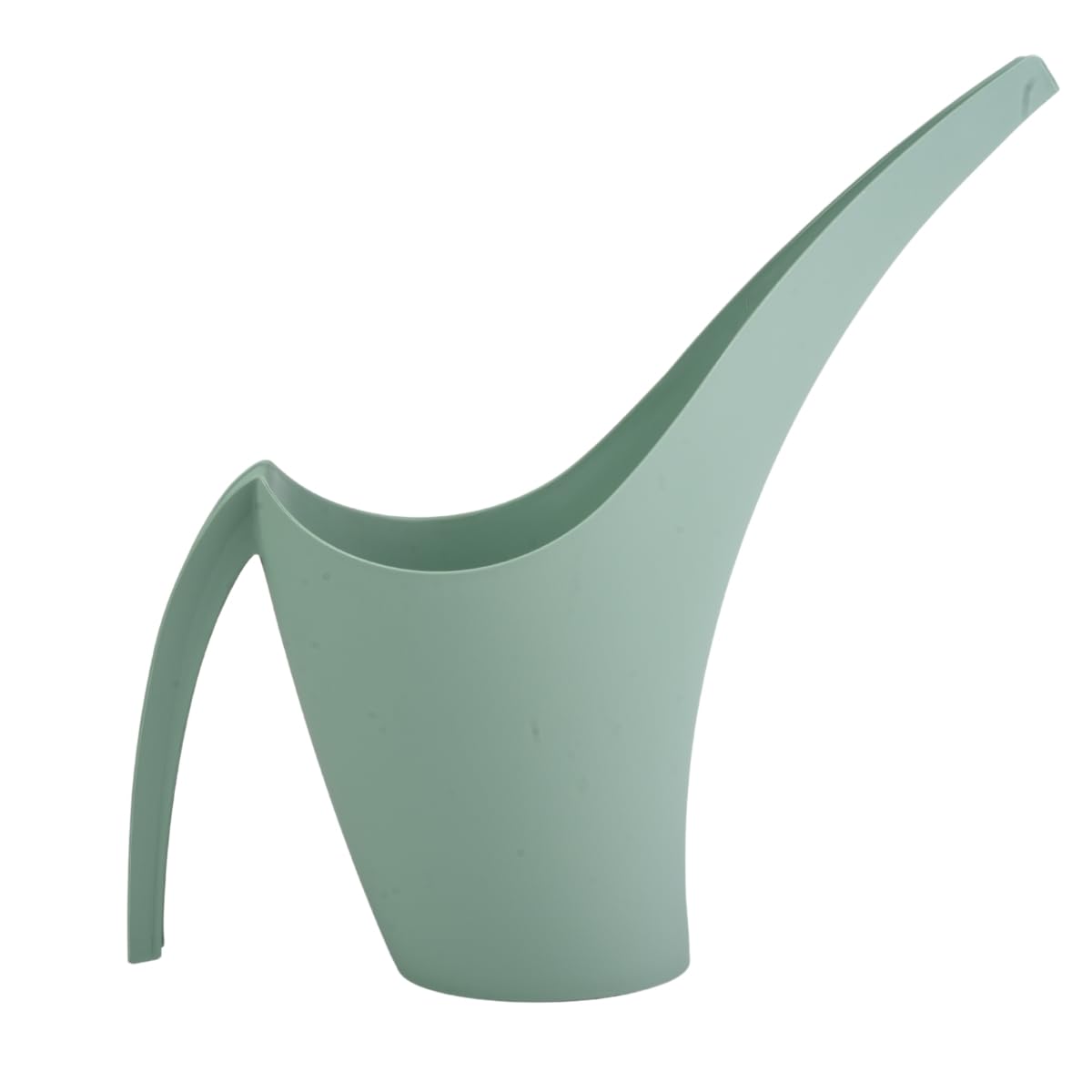 B2C Plant watering Can Jug Plastic Long Spout 1.5L for Home Garden Large handle (Sage)