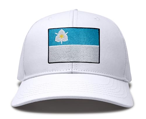 Image of International Tie City Hat for Men and Women, Adjustable Snapback Trucker Baseball Cap with Embroidered Patch
