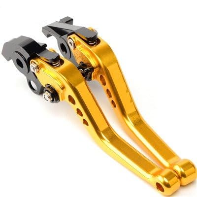 �o�C�N �u���[�L���o �I�[�g�o�C�A�N�Z�T���[ CNC �C���u���[�L�N���b�`���o�[ �ɓK������ VFR 750 1991-1997 �ɓK������ VFR 800 F 2002-20170 �o�C�N �N���b�`���o(Yello)