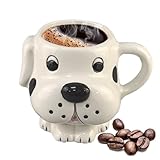Artisanat réaliste : Grâce à sa fabrication peinte à la main, ce mug chien présente une vive de Dalmatien. Il fonctionne comme une accent ludique pour le bureau et une pièce décorative élégante, qui trouvera sa place chez les amateurs de chiens, en milieu résidentiel ou professionnel.