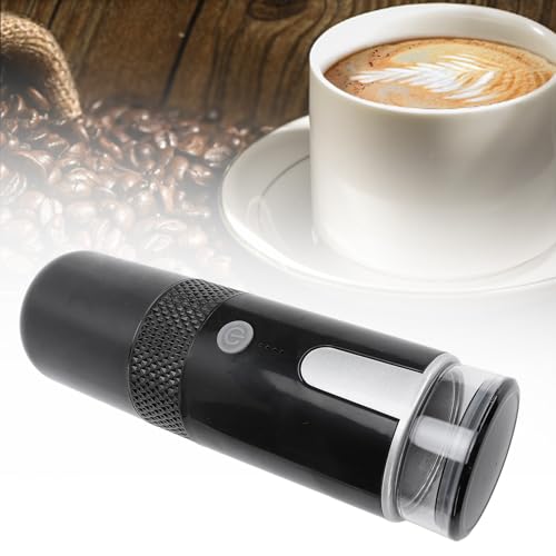 Image of Ejoyous Portable Coffee Maker Travel, Car Electric Espresso Brewer Coffee Making Machine for Camping RV Hiking Home Office, Compatible Ground Coffee and K CUP Capsule