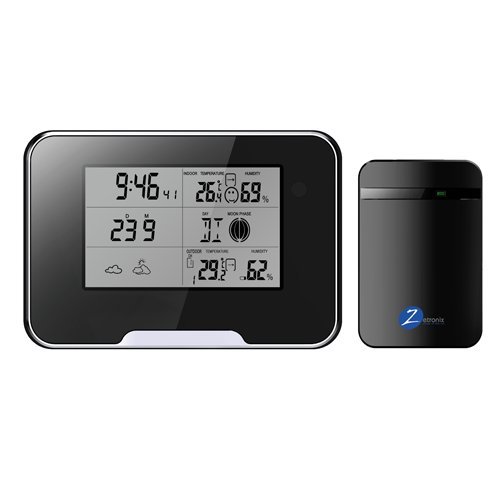 1080p WiFi Streaming Nanny Cam Weather Station with Outdoor Sensor