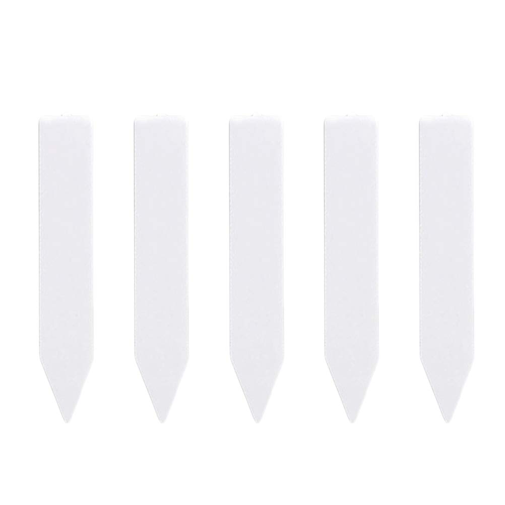 TOYANDONA 1000pièce Étiquettes Plastique Imperméable Pour Plantes De Jardin Marqueurs Pépinière Et Tuteurs Blancs