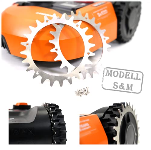 Roue Worx Robot Tondeuse Worx Landroid : Test Et Avis Complet ! - Santé Bien Vivre Kit Installation Vis Inclus