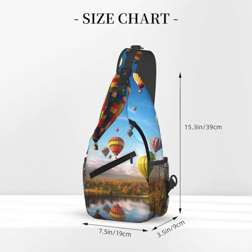 Mochila cruzada de pecho tipo bandolera para hombre miniatura 3