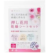 Amazon.co.jp: 【日本ヴォーグ社認定講師監修】 押し花キット 押し花