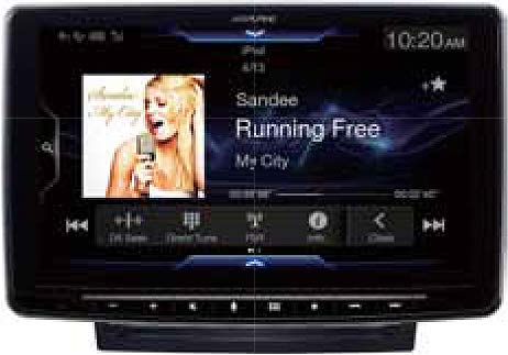 Alpine Autoradio iLX-F903DU – 1DIN Multimedia Receiver