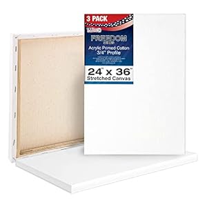 U.S. Art Supply Keilrahmen 61x91,4 cm 3 Stück