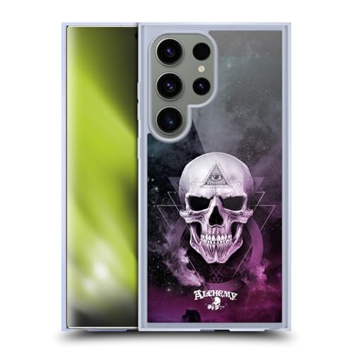 Coque Samsung S24 Ultra MagSafe Souple Crâne Géométrique Design
