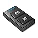BESTON 2-Pack LP-E17 Battery Packs and Rapid USB Charger for Canon Rebel SL2 T6i T7i T6s, EOS RP M3 M5 M6 77D Digital SLR Cameras