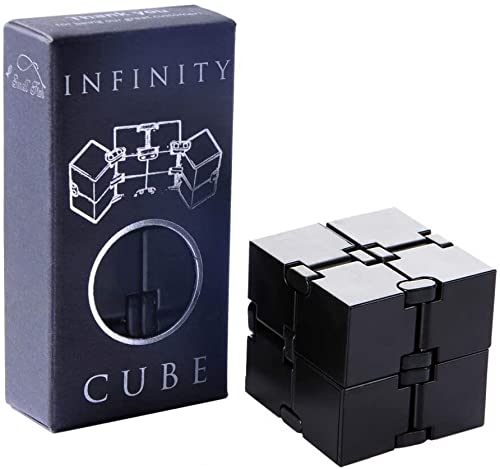 PepiskyInfinity Cube Sensory Fidgeting Cool Mini Gadget Best for Stress and Anxiety Relief Unique Idea That is Light on The Fingers and Hands
