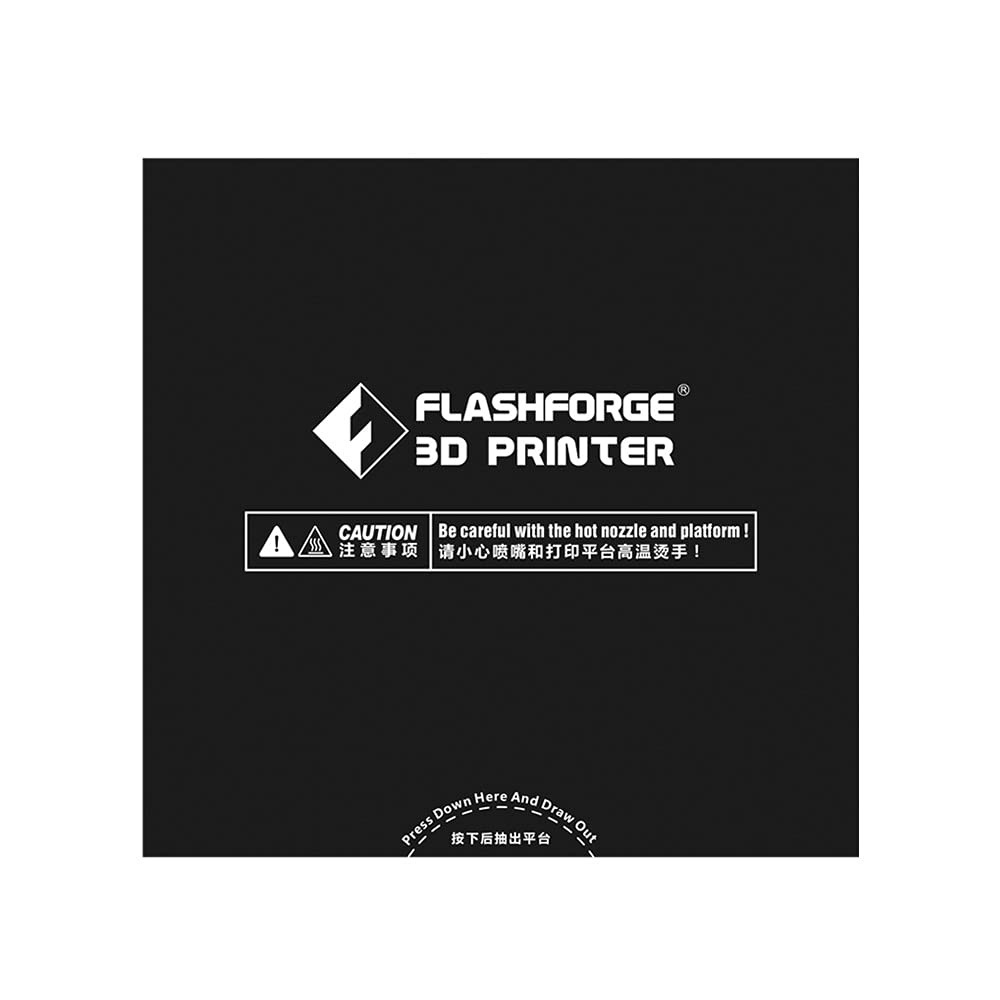  Flashforge 3D Printing Build Surface, 3D Printer Heat