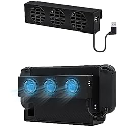 Mejor Ventilador Usb Mcbazel Ventilador de Refrigeración Externo para Consola NS Switch USB Refrigeración Ventilador
