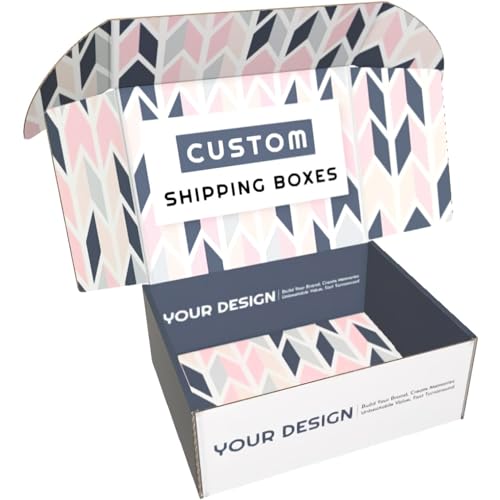 Custom Shipping Boxes (25 Pack) - Branded Mailer Boxes with
