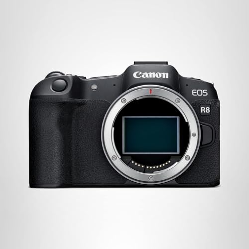 Canon EOS R8 Mirrorless Camera Body, Full‑Frame CMOS