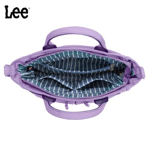 Image of Lee Small Crossbody Bag for Women Nylon Tote Bag with Multiple Pockets