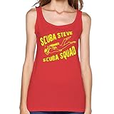roskopf nostalgie modelle 100% Preshrunk Cotton ARKkkop Scuba Steve Scuba Squad Women Casual Tank Tops