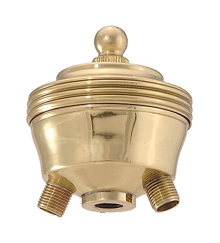 Image of B&P Lamp 2-Lite Brass Cluster Head