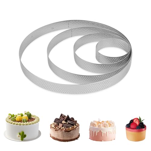 Anelli Rotondi per Torte in Acciaio Inox 6/10/15/20 cm