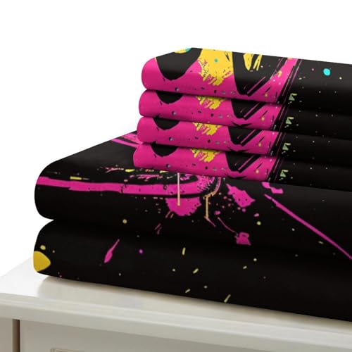 Parure de lit 200x200 microfibre anti-plis avec fermeture éclair - 6
