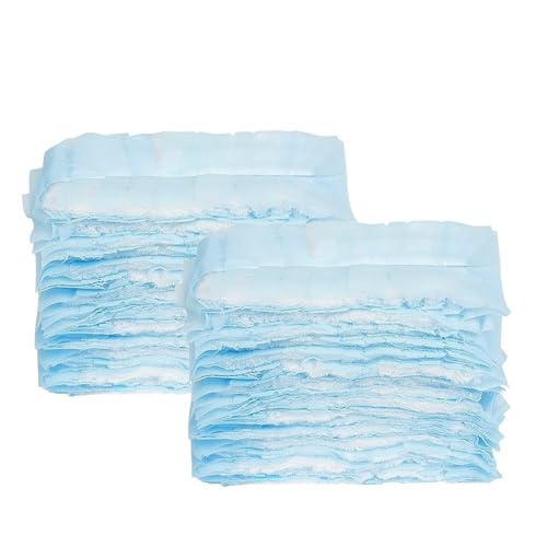 Faliuepe Fluffy Duster Refills Flash Dust MagnetRefills Blue Electrostatic Duster Heads for Cleaning Multi-Surface-20Counts