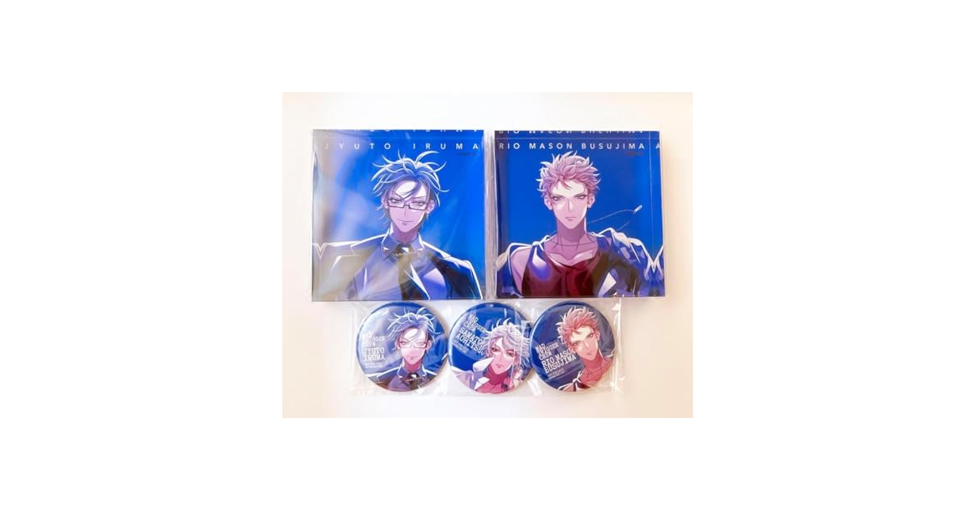 ヒプノシスマイク ヨコハマ　CD購入特典アクリルブロック　缶バッジ　MTC ヒプノシスマイク ヨコハマ CD購入特典アクリルブロック 缶