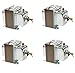 Functional Devices TR75VA001 Transformer, 75Va, 120 to 24 Vac, Circuit Breaker, Foot and Single Threaded Hub Mount (Four Pack)