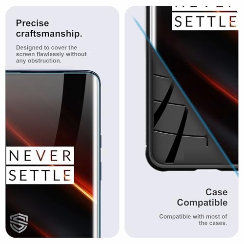 Image of TPU hydrogel Edge to Edge Screen Protector Guard For OnePlus 7 Pro and OnePlus 7T Pro (6.67 Inch) With Installation Kit | Fingerprint Compatible | Edge to Edge Coverage