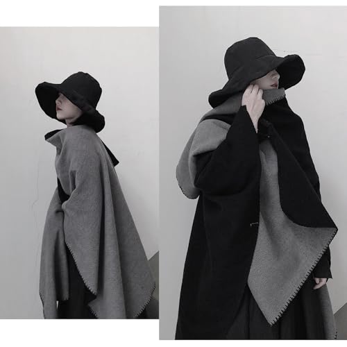 Women's Shawl Wraps Open Front Poncho Cape Travel Sweater Soft Warm Casual Cardigan Shawl for Fall Winter4