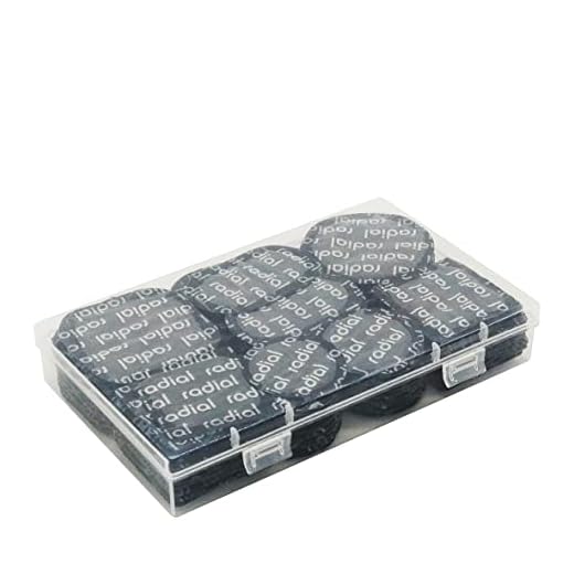 ZERINT Professional Self-Vulcanizing Tire Repair Patches 96 pcs - Multi-Size (41mm to 57mm) Radial Tire Patch Kit for Cars/Trucks/Motorcycles, Heavy Duty, Heat