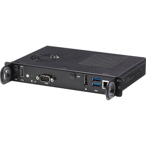 Image of Industrial Mini OPS PC, Desktop Computer NDiS M538 Intel Core Processor i5-8500T 2.1-3.5GHz, Windows 10 IoT Value, 16G RAM, 128G SSD, 1xLAN, 1xCOM, 3xUSB 3.1, 4 x USB2.0, HDMI /DP Ports