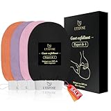 L’Exfose 4x Gant Exfoliant Corps - Gant de Crin Kessa Gommage Corps et Visage en Viscose...