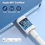 GREPHONE iPhone Charger Fast Charging,20W PD USB C Wall Charger 4 Pack with 6FT Fast Charging Cable - Fast Charger for iPhone 14/14 Pro Max/13/13 Pro/12/12 Pro/11/11 Pro/XS, iPad