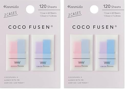 カンミ堂 ふせん ココフセン ミニ COLOR ユニコーン S CF-8005 (× 2)