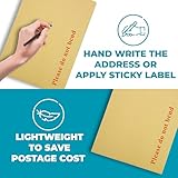 Double Dragon 50-Pack A6 C6 Manilla Hard Board Backed Envelopes | 162mm x 114mm | 'Please Do Not Bend' Printed | Padded & Tamper-Proof | Self-Seal Closure - Image 3