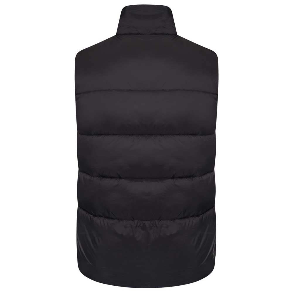 Dare2b Mentor Mens Gilet Bodywarmer Jacket acabado repelente al agua reciclado, chaqueta acolchada con cuello alto, cremallera completa y 2 bolsillos bajos con cremallera