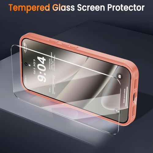 Image of WRJ Magnetic for Google Pixel 11 /11 Pro Case+Screen Protector,Orange