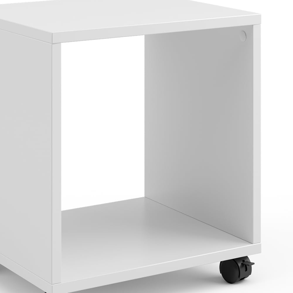 Vicco Rollcontainer für Faltbox Bürocontainer Aktenregal Büroregal Aktenschrank (1 Fach)