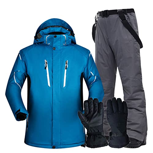 Combinaison de ski homme veste pantalon pour freeride en montagne