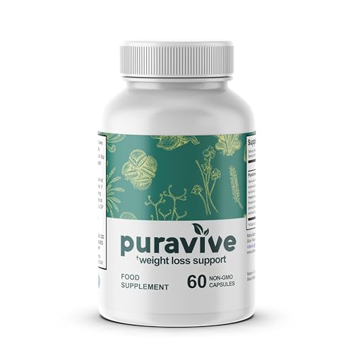 Puravive Capsules - Best Weight management for Men & Women - 1 Month Supply / 60 Capsules