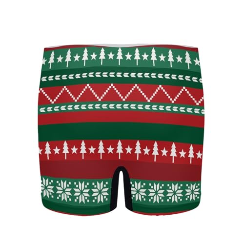 GLUDEAR Men's Funny Ugly Christmas Boxers Novelty Humorous Boxer Shorts Underwear2