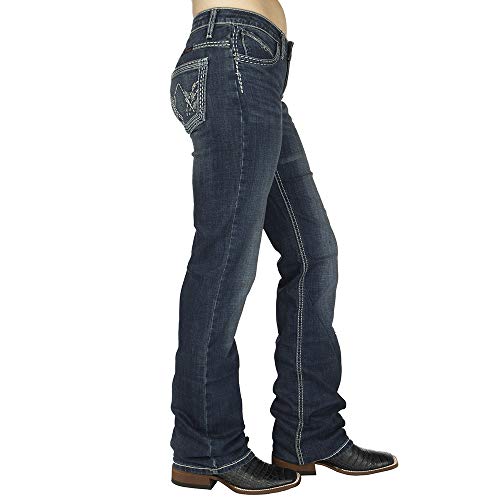 Wrangler Women's Shiloh Low Rise Boot Cut Ultimate Riding Jean4