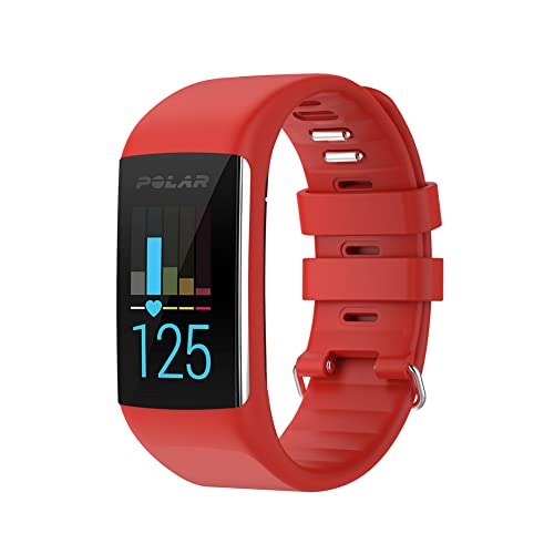 Tyogeephy Pulsera Compatible con Pulsera Polar A370/A360, Pulsera de Silicona Suave de Repuesto para Hombre y Mujer, One Size