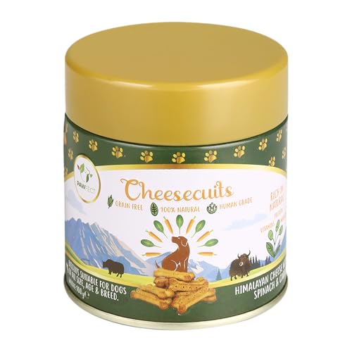 Pawfect Cheescuits (biscotti al formaggio con spinaci e carote)