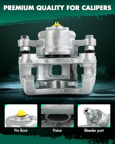 Image of SCITOO Rear Left Brake Caliper With Bracket 19B6467 Compatible For Hyundai For Azera 2012-2017,For Kia For Optima 2011-2016