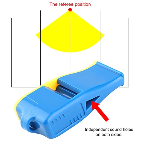 Silbato portátil profesional para árbitro con cordón ajustable miniatura 4