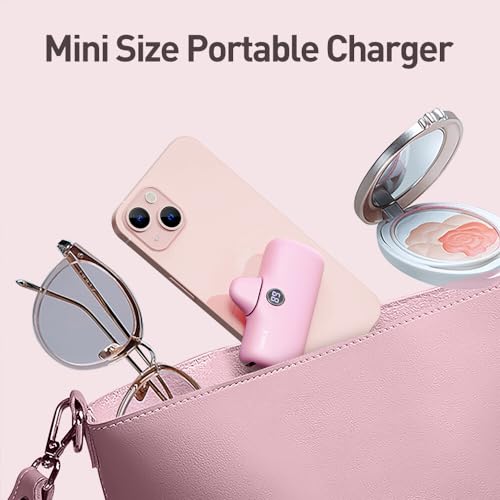 Image of iWALK USB-C Portable Charger for iPhone 15 /16, Mini 20W 4,800mAh Wireless Power Bank Fast Charging Travel Battery Pack Compatible with iPhone 16 /15 /15 Plus /15 Pro /15 Pro Max, Andriod Phone Samsung