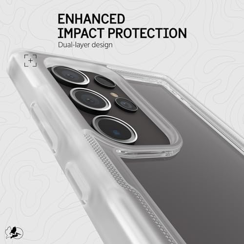 Pelican Voyager Samsung Galaxy S24 Ultra Case - Rugged Phone Case - Clear | Wireless Charging Compatible Phone Case w/18ft MIL-Grade Drop Protection -Samsung Galaxy S24 Ultra Cover w/Belt Clip Holster - image 8