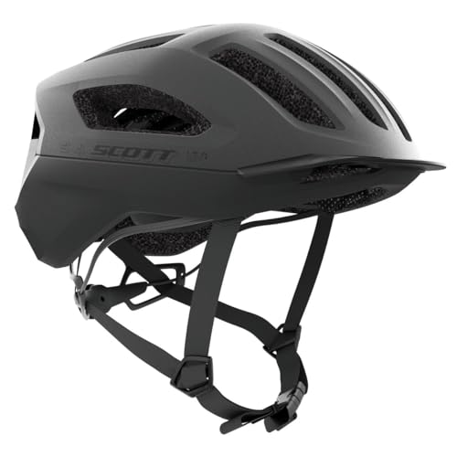 Casco de bicicleta Scott Sierra MIPS 2026 negro para ciclistas urbanos y de montaña